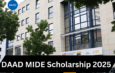 DAAD MIDE Scholarship 2024/2025 (Berlin University) | Fully Funded