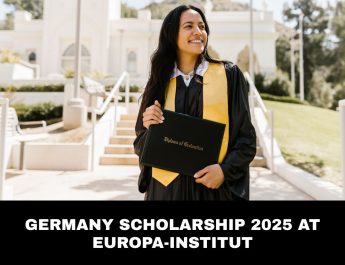 Germany Scholarship 2025 at Europa-Institut – Apply Now