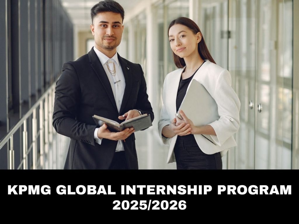KPMG Global Internship Program 2025/2026 - Apply Now