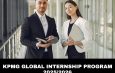KPMG Global Internship Program 2025/2026 - Apply Now