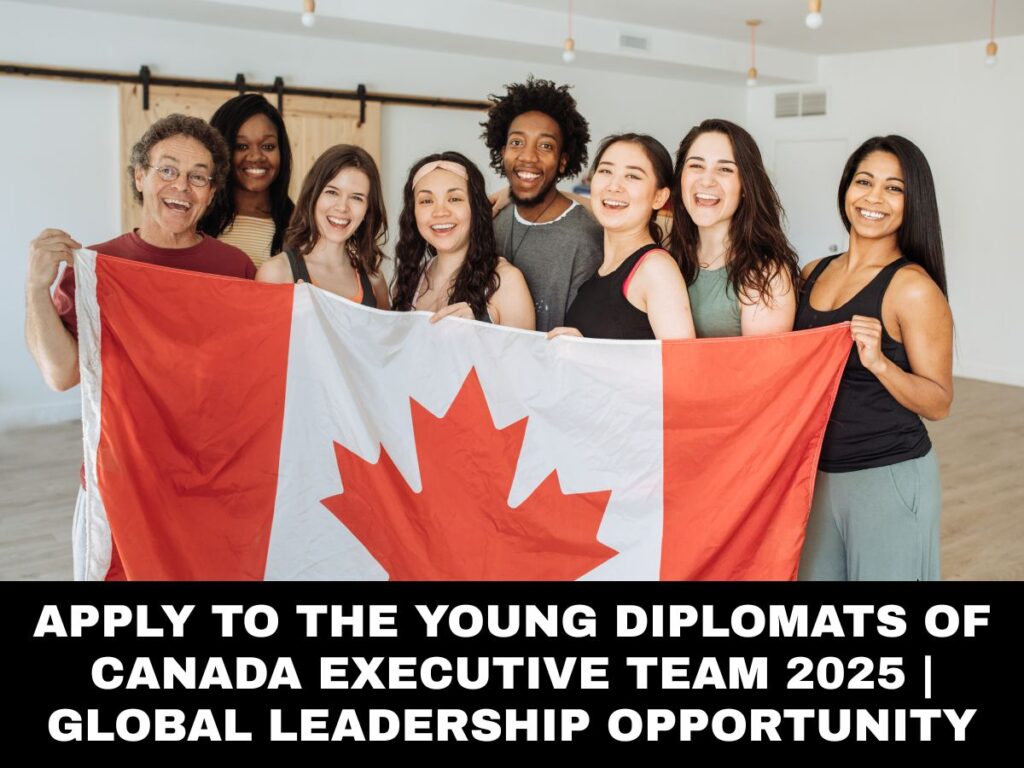 Apply to the Young Diplomats of Canada Executive Team 2025 | Global Leadership Opportunity