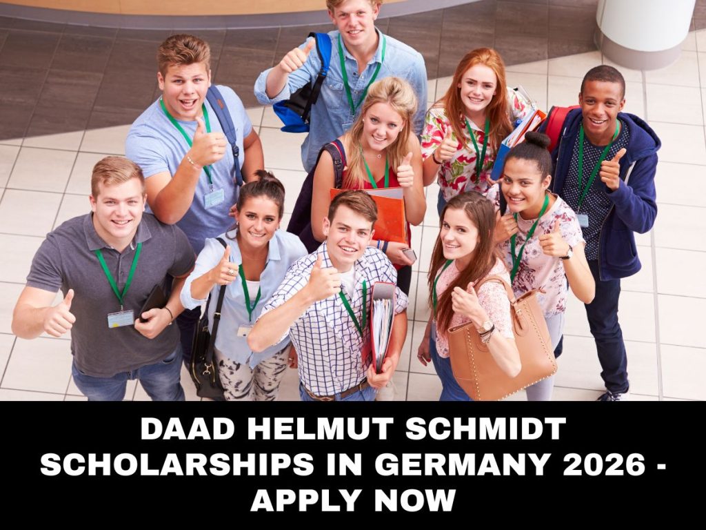DAAD Helmut Schmidt Scholarships in Germany 2026 - Apply Now