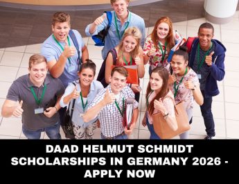 DAAD Helmut Schmidt Scholarships in Germany 2026 - Apply Now