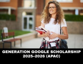 Generation Google Scholarship 2025–2026 (APAC)