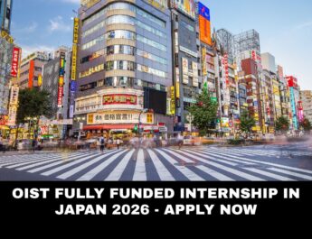 OIST Fully Funded Internship in Japan 2026 - Apply Now