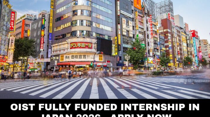 OIST Fully Funded Internship in Japan 2026 - Apply Now