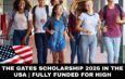 The Gates Scholarship 2026 in the USA | Fully Funded for High School Seniors