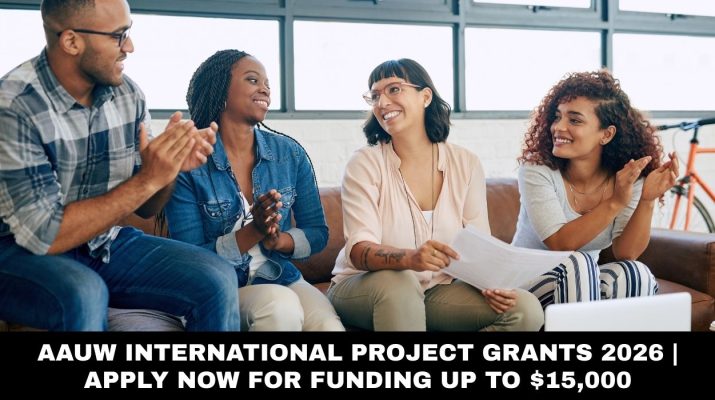 AAUW International Project Grants 2026 | Apply Now for Funding up to $15,000