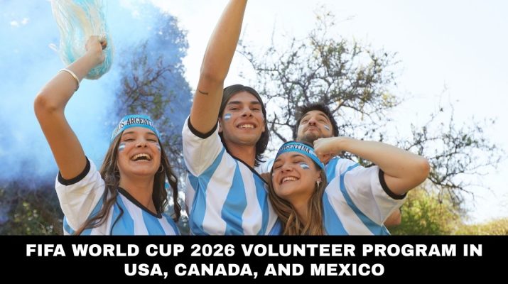 FIFA World Cup 2026 Volunteer Program in USA, Canada, and Mexico