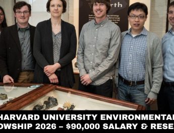Harvard University Environmental Fellows Program 2026 – $90,000 Salary & Research Support