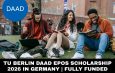 TU Berlin DAAD EPOS Scholarship 2026 in Germany | Fully Funded